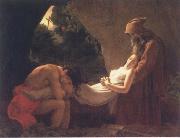 Anne-Louis Girodet-Trioson The Burial of Atala oil painting artist
